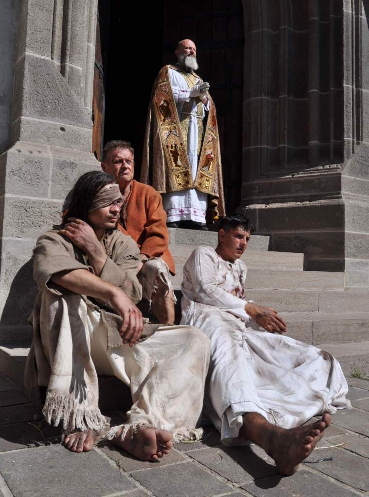 Katedrála zázrakov - priebeh z natáčania, foto: J.Gembický (