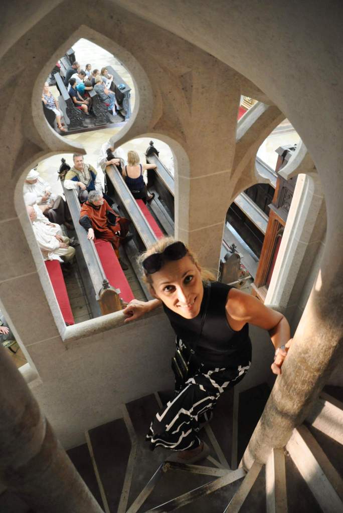 Katedrála zázrakov - priebeh z natáčania, foto: J.Gembický (