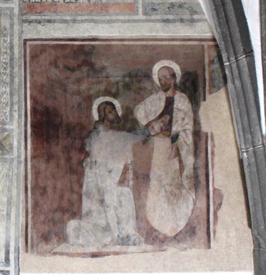 Sv. Tomáš a Kristus, po reštaurovaní, foto: M. Keleši