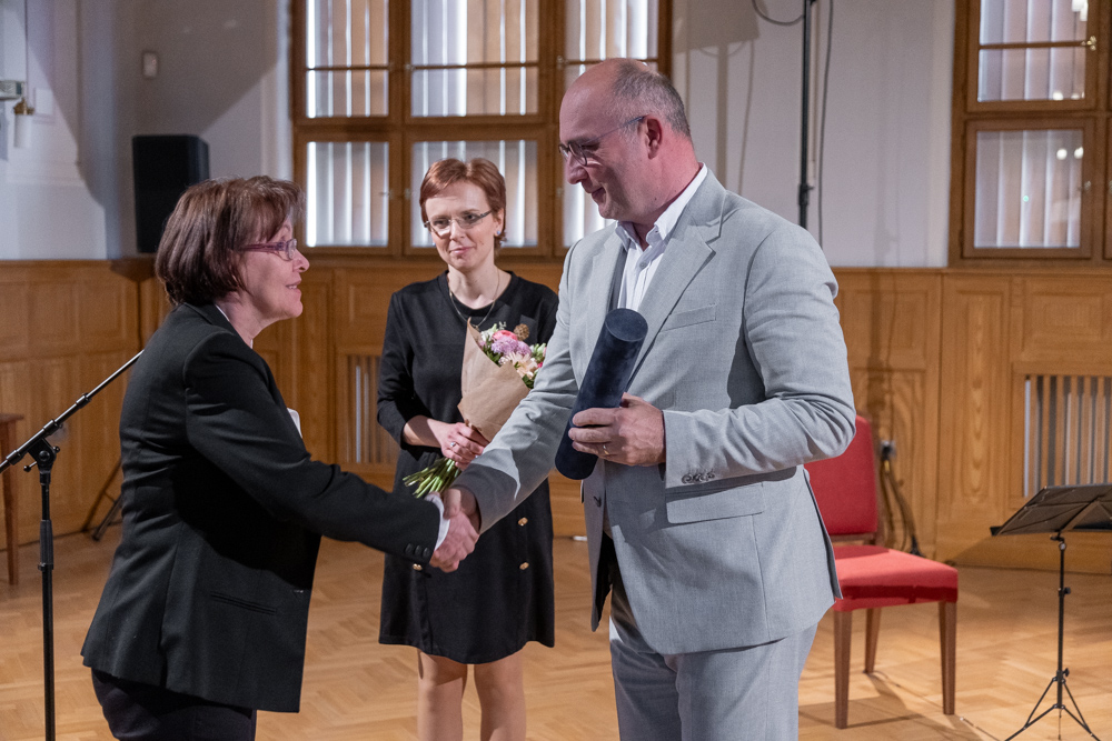 Odovzdávanie Ceny Alžbety Güntherovej-Mayerovej za rok 2023, foto: PÚSR