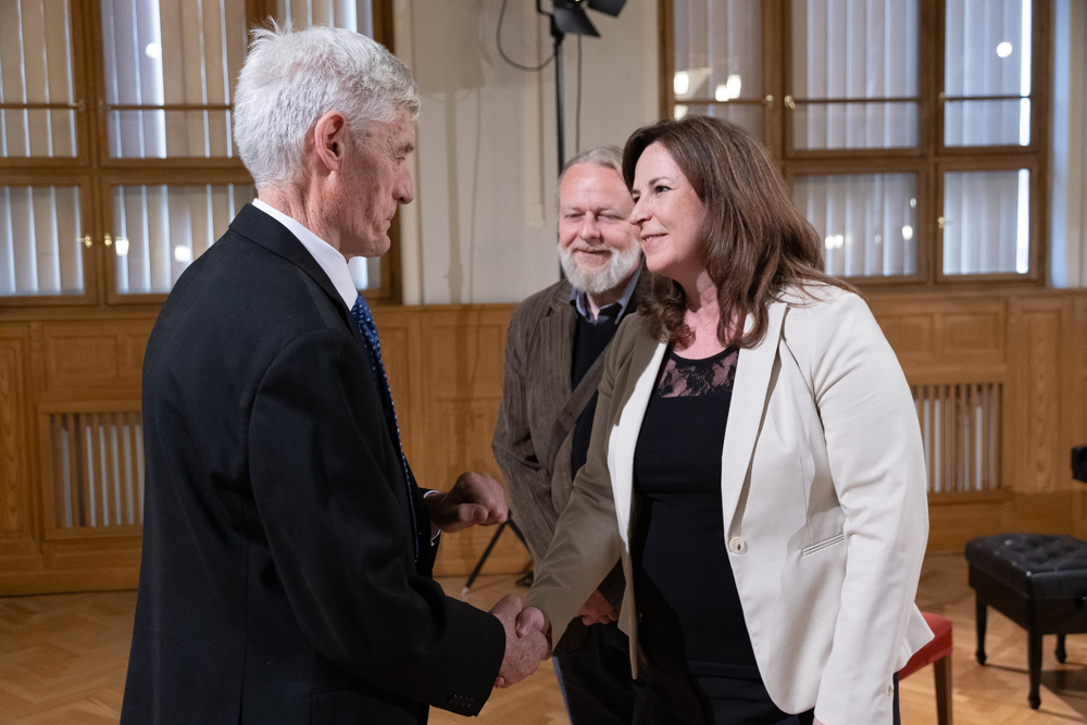 Odovzdávanie Ceny Alžbety Güntherovej-Mayerovej za rok 2023, foto: PÚSR