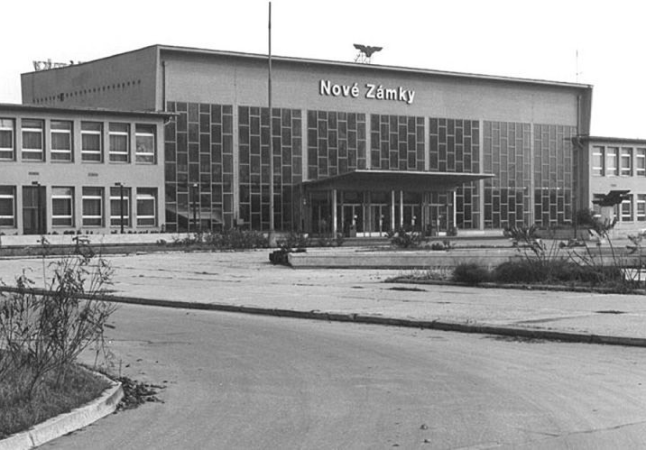 Historický záber na železničnú stanicu Zdroj: Daniel Miček, online projekt PamiatkyNZ