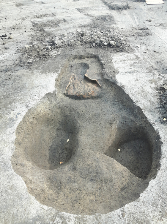 Archeologický výskum v mestskej časti Bratislava – Záhorská Bystrica, nález objektu pece