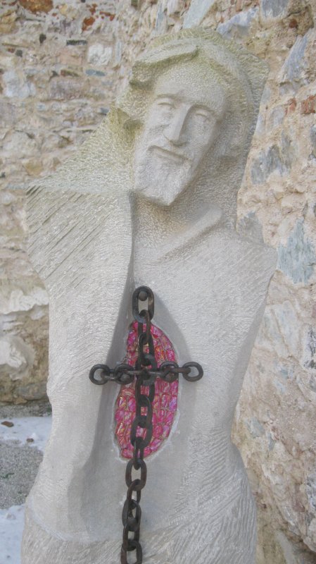 Detail sochy sv. Svorada