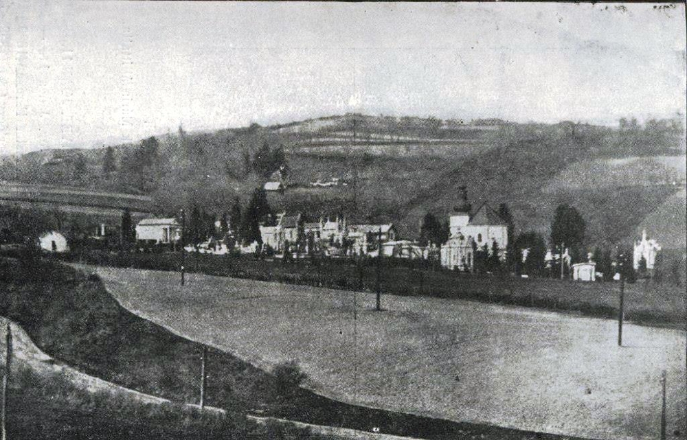 Cintorín sv. Rozálie v Košiciach - historická fotografia