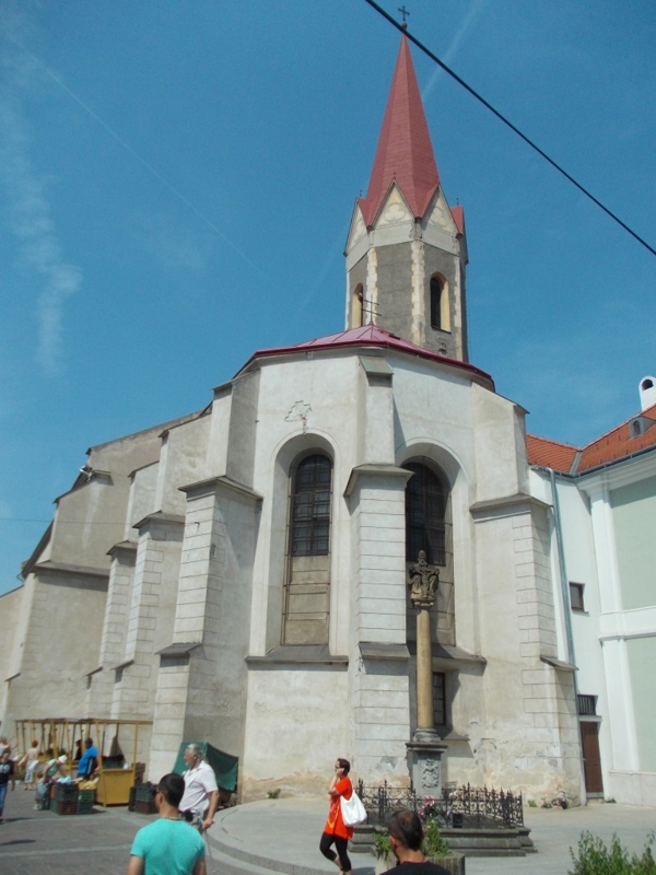 Dominikánsky kostol v Košiciach - presbytérium, stav pred obnovou