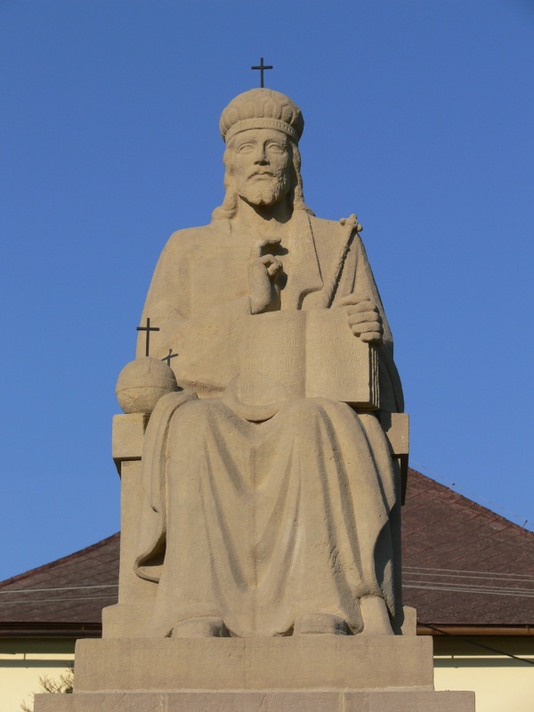 Socha Krista kráľa. Foto: B.Matáková, KPÚ Trenčín 2019