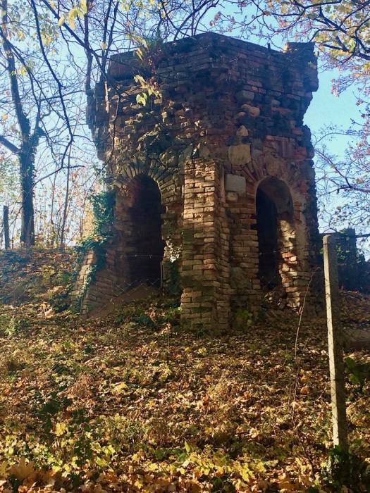 05_stav pred obnovou_pohľad na baštu zo severovýchodu, zdroj: Archív KPU Nitra