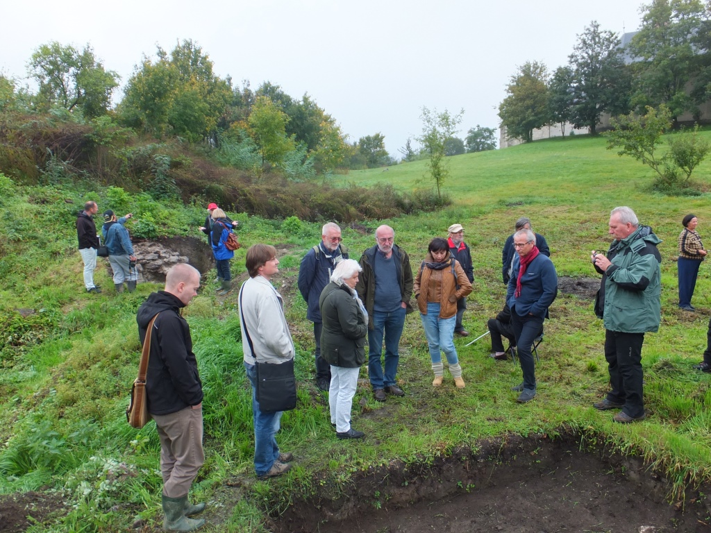 Medzinárodná odborná komisia archeologického výskumu - obec Zemplín, poloha Hradisko