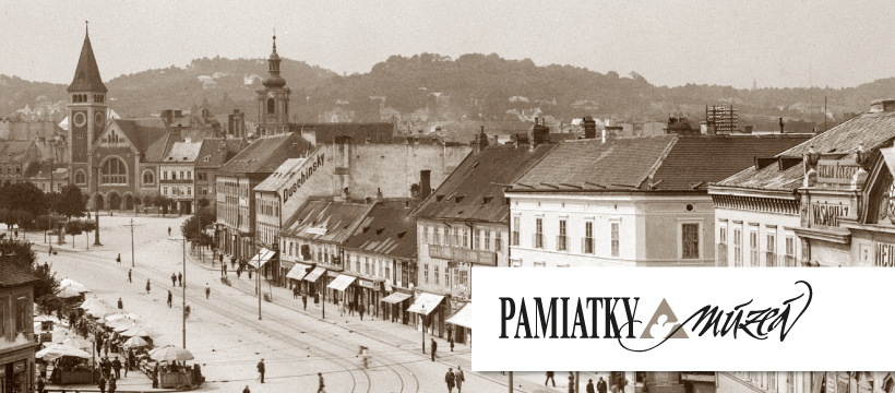 Banner časopisu Pamiatky a múzeá 1/2026